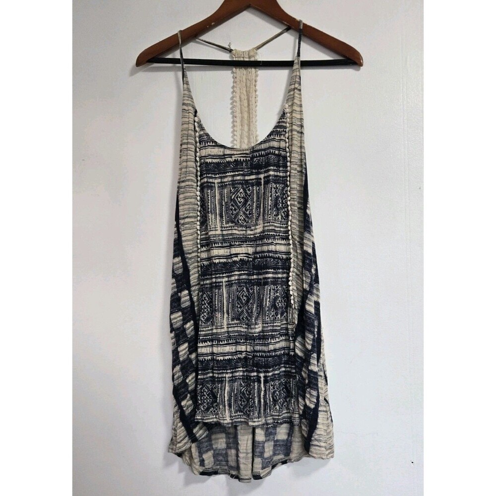 Ecote Dress Womens M Mini Urban‎ Outfitters Floral Open Back Boho Festival Indie